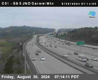 SB 5 at Carmel Mountain Rd.