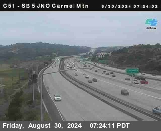 SB 5 at Carmel Mountain Rd.