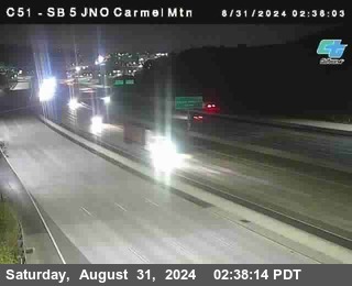 SB 5 at Carmel Mountain Rd.