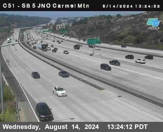 SB 5 at Carmel Mountain Rd.