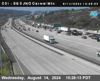 SB 5 at Carmel Mountain Rd.