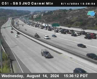 SB 5 at Carmel Mountain Rd.