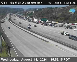 SB 5 at Carmel Mountain Rd.