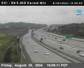 SB 5 at Carmel Mountain Rd.