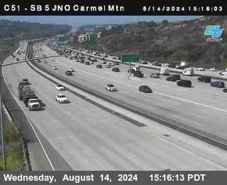 SB 5 at Carmel Mountain Rd.