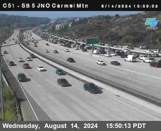 SB 5 at Carmel Mountain Rd.