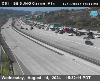 SB 5 at Carmel Mountain Rd.