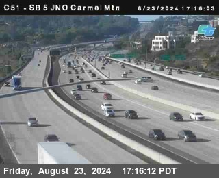 SB 5 at Carmel Mountain Rd.