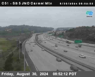 SB 5 at Carmel Mountain Rd.