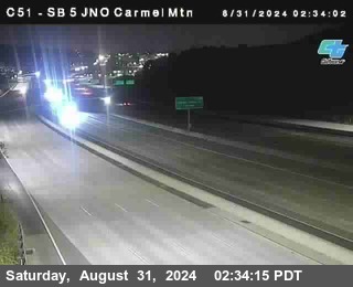 SB 5 at Carmel Mountain Rd.