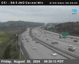 SB 5 at Carmel Mountain Rd.