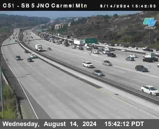 SB 5 at Carmel Mountain Rd.