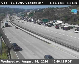 SB 5 at Carmel Mountain Rd.