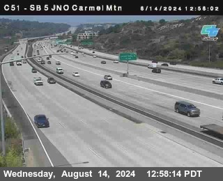 SB 5 at Carmel Mountain Rd.