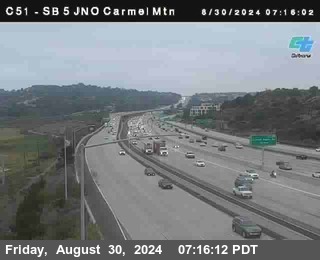 SB 5 at Carmel Mountain Rd.