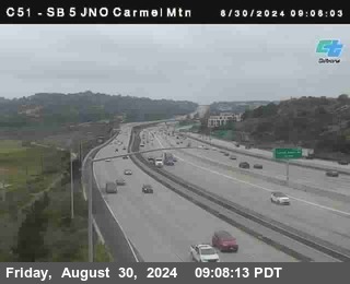 SB 5 at Carmel Mountain Rd.