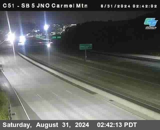 SB 5 at Carmel Mountain Rd.