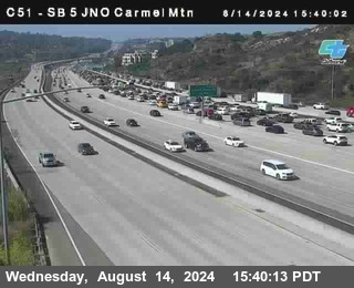 SB 5 at Carmel Mountain Rd.