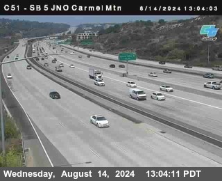 SB 5 at Carmel Mountain Rd.