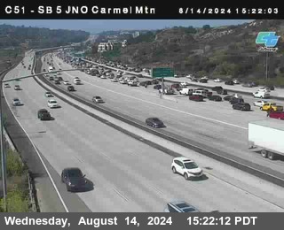 SB 5 at Carmel Mountain Rd.