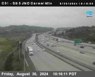 SB 5 at Carmel Mountain Rd.