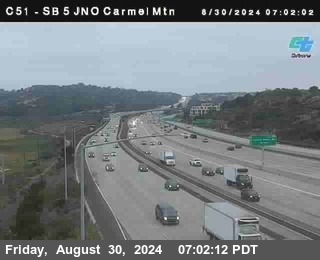 SB 5 at Carmel Mountain Rd.