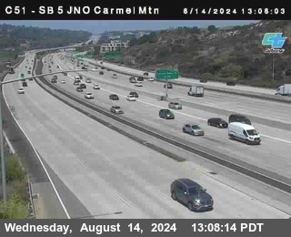 SB 5 at Carmel Mountain Rd.