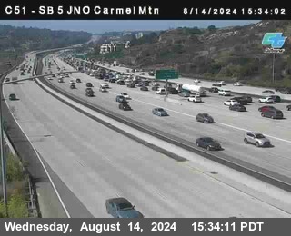 SB 5 at Carmel Mountain Rd.