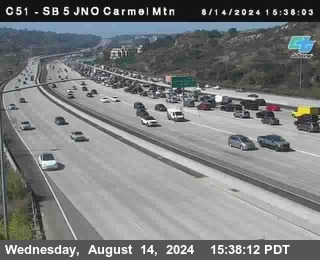 SB 5 at Carmel Mountain Rd.