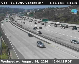 SB 5 at Carmel Mountain Rd.