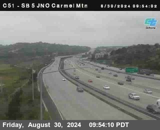 SB 5 at Carmel Mountain Rd.