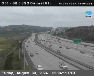 SB 5 at Carmel Mountain Rd.