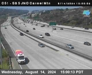 SB 5 at Carmel Mountain Rd.