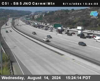 SB 5 at Carmel Mountain Rd.