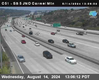 SB 5 at Carmel Mountain Rd.