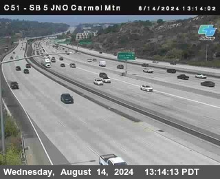 SB 5 at Carmel Mountain Rd.