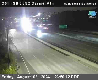 SB 5 at Carmel Mountain Rd.