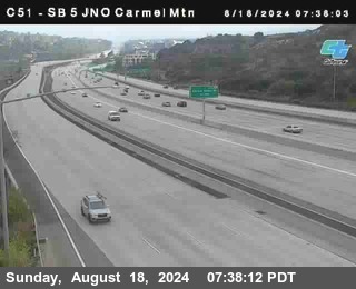 SB 5 at Carmel Mountain Rd.