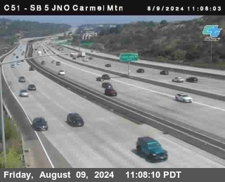 SB 5 at Carmel Mountain Rd.