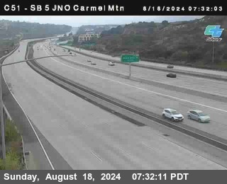 SB 5 at Carmel Mountain Rd.