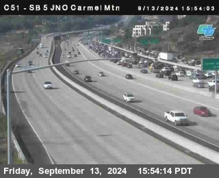 SB 5 at Carmel Mountain Rd.