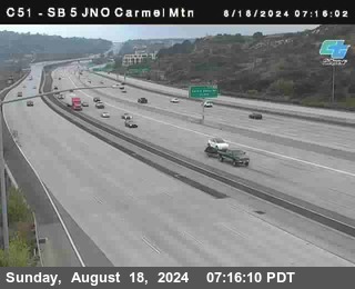 SB 5 at Carmel Mountain Rd.