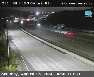 SB 5 at Carmel Mountain Rd.