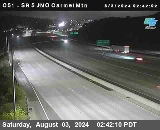 SB 5 at Carmel Mountain Rd.