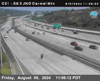 SB 5 at Carmel Mountain Rd.