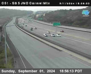 SB 5 at Carmel Mountain Rd.