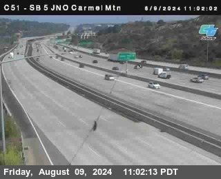 SB 5 at Carmel Mountain Rd.