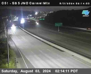 SB 5 at Carmel Mountain Rd.