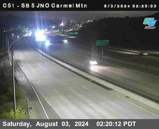 SB 5 at Carmel Mountain Rd.