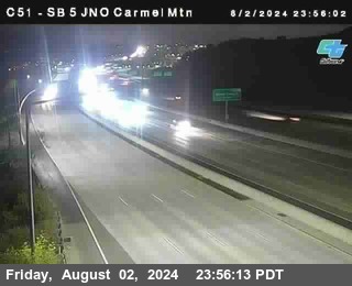 SB 5 at Carmel Mountain Rd.